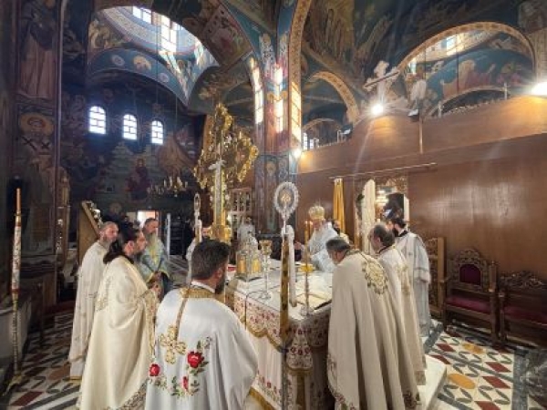 Πανηγυρική Αρχιερατική Θεία Λειτουργία επί τη Εορτή της Μεταμορφώσεως του Σωτήρος