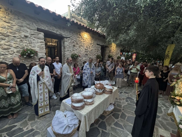 «Ἐν τῇ Κοιμήσει τὸν κόσμον οὐ κατέλιπες...» – Ο εορτασμός της Κοιμήσεως της Θεοτόκου στον Ιερό μας Ναό